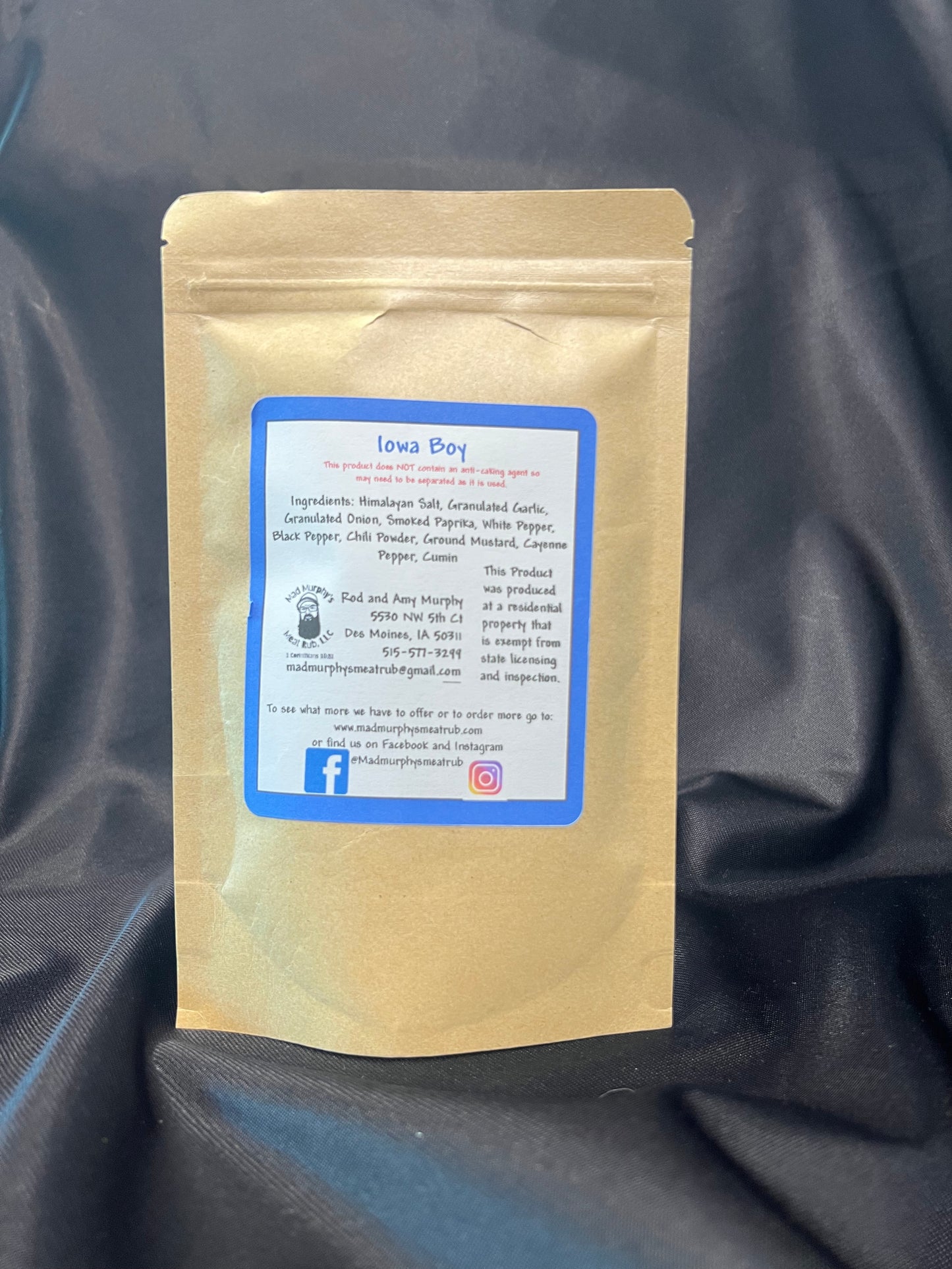 Iowa Boy Brisket Rub