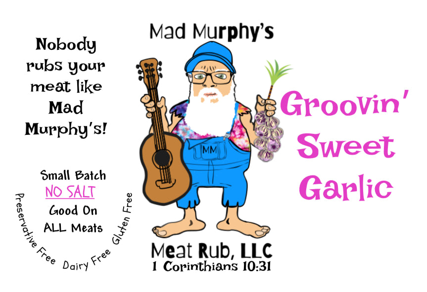 NEW NO SALT GARLIC RUB