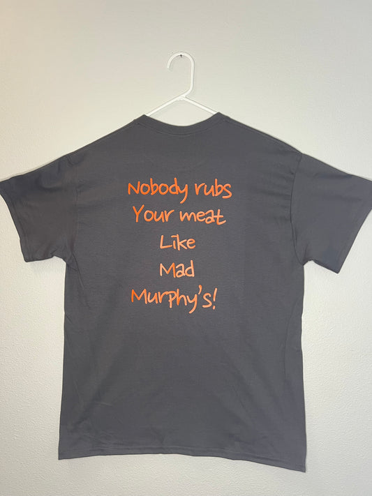 Gray Slogan Shirt