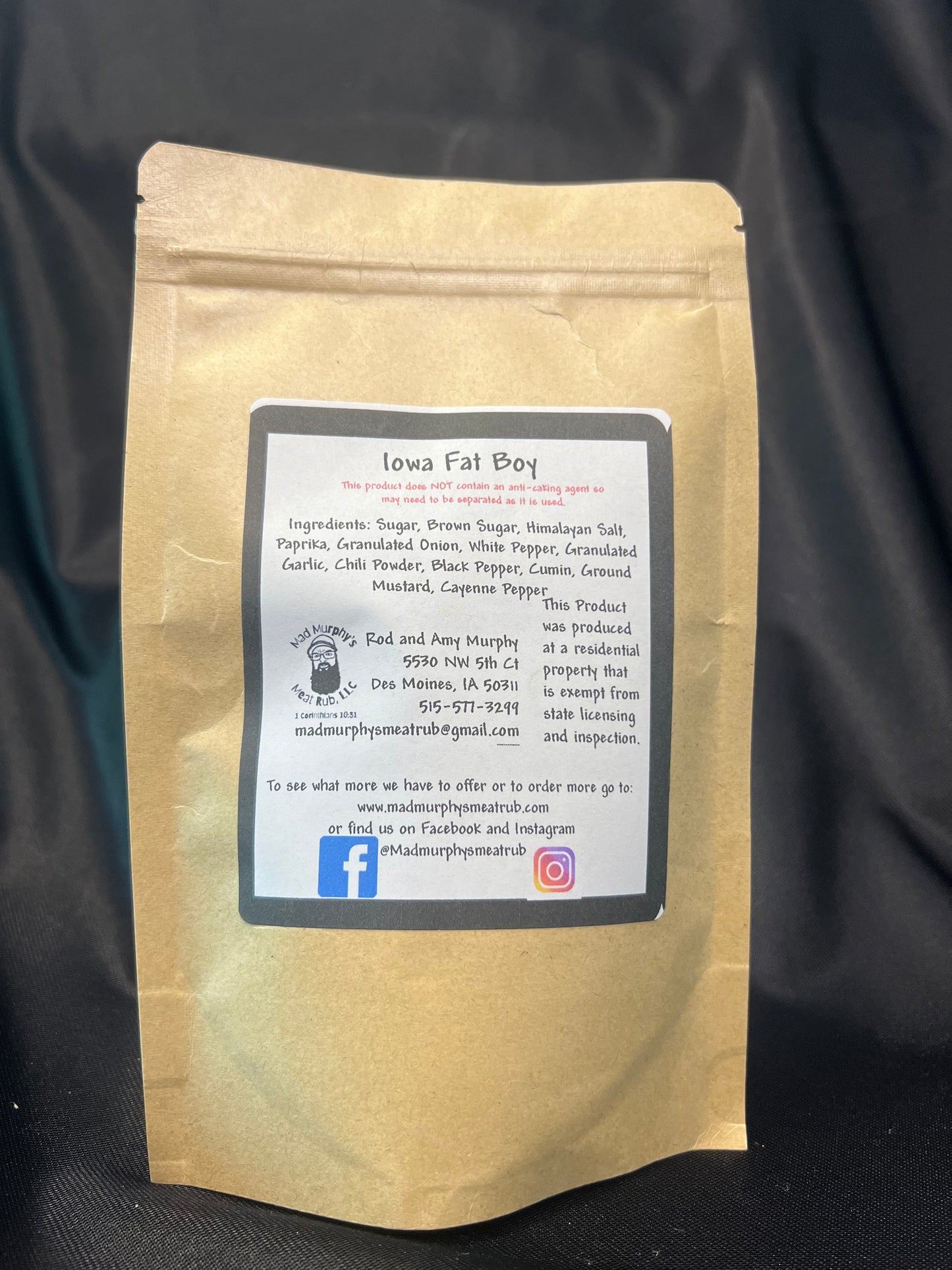 Iowa Fat Boy Rub