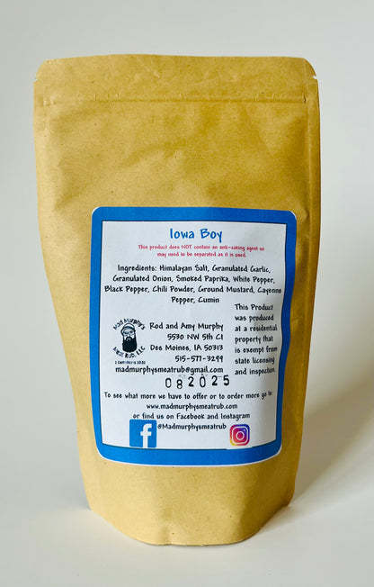 Iowa Boy Brisket Rub